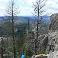 Bajando del Harney Peak II 