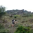 Escalera de salida de la Cala Jòncols 