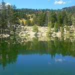 Lago del Orri desde el refugio de Cap de...