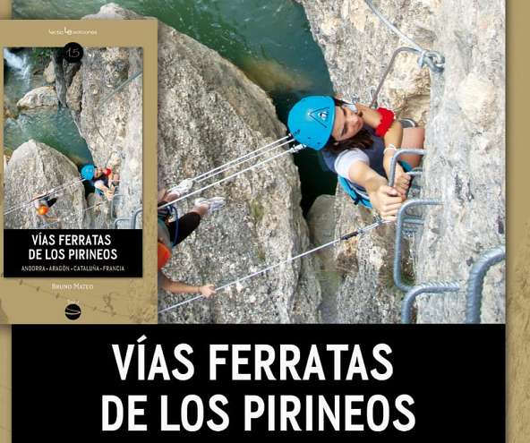 Portada de Vías ferratas de los Pirineos (1ª Edición)